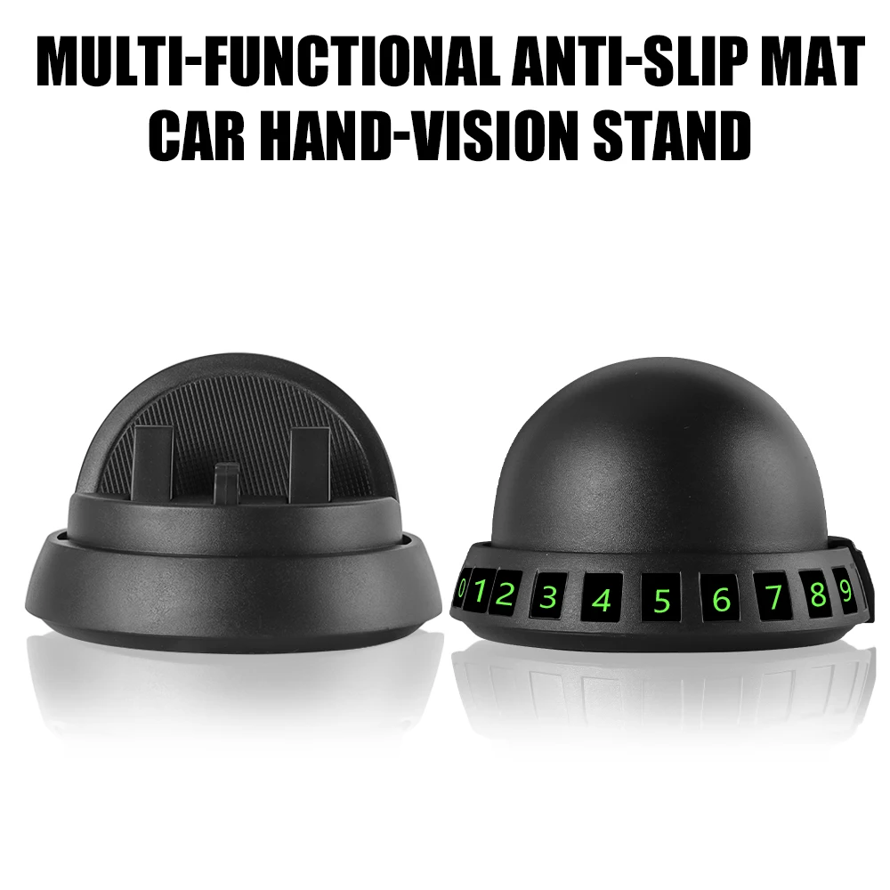 

1pc Universal Dashboard Car Phone Holder Parking Number Plate for Car Dash Anti-Slip Pad Mat Phone Holder For ben-z amg