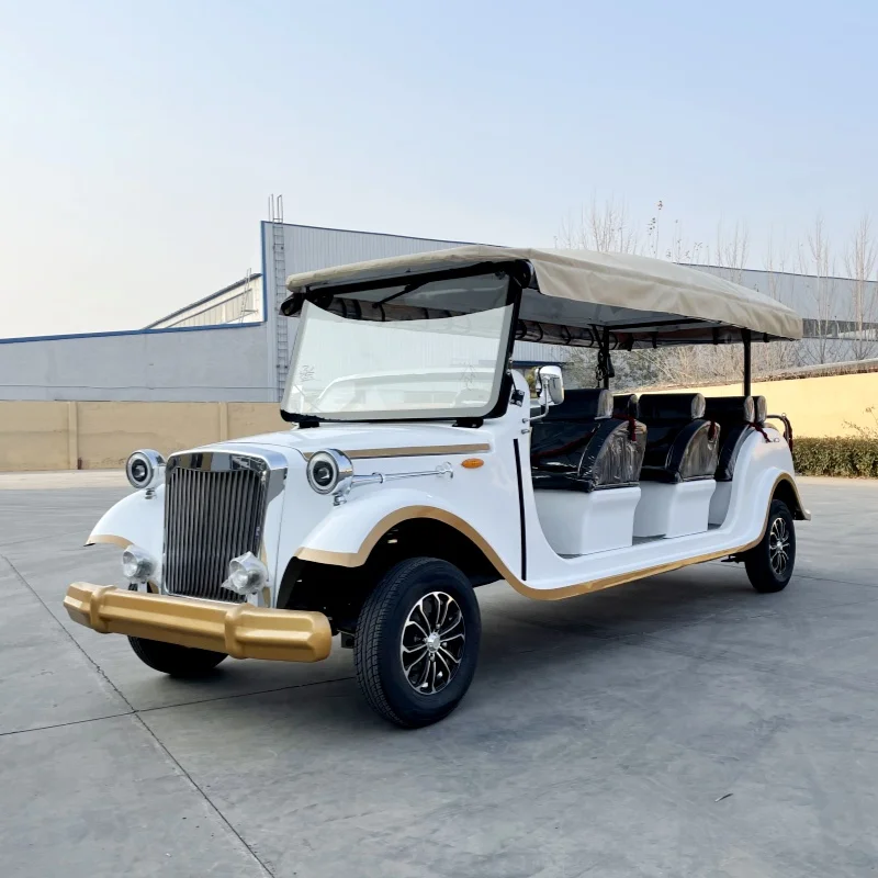 

2025 Best-Selling New Comfortable And Stylish Electric Convertible Classic Sightseeing Vintage Car Scenic Sightseeing Retro Car