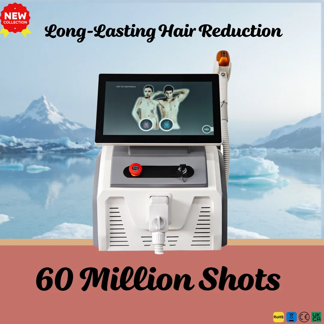 

Профессиональный александритовый лазерный аппарат для удаления волос 2026 года: с комбинацией четырех длин волн (755/808/940/1064 нм), этот аппарат