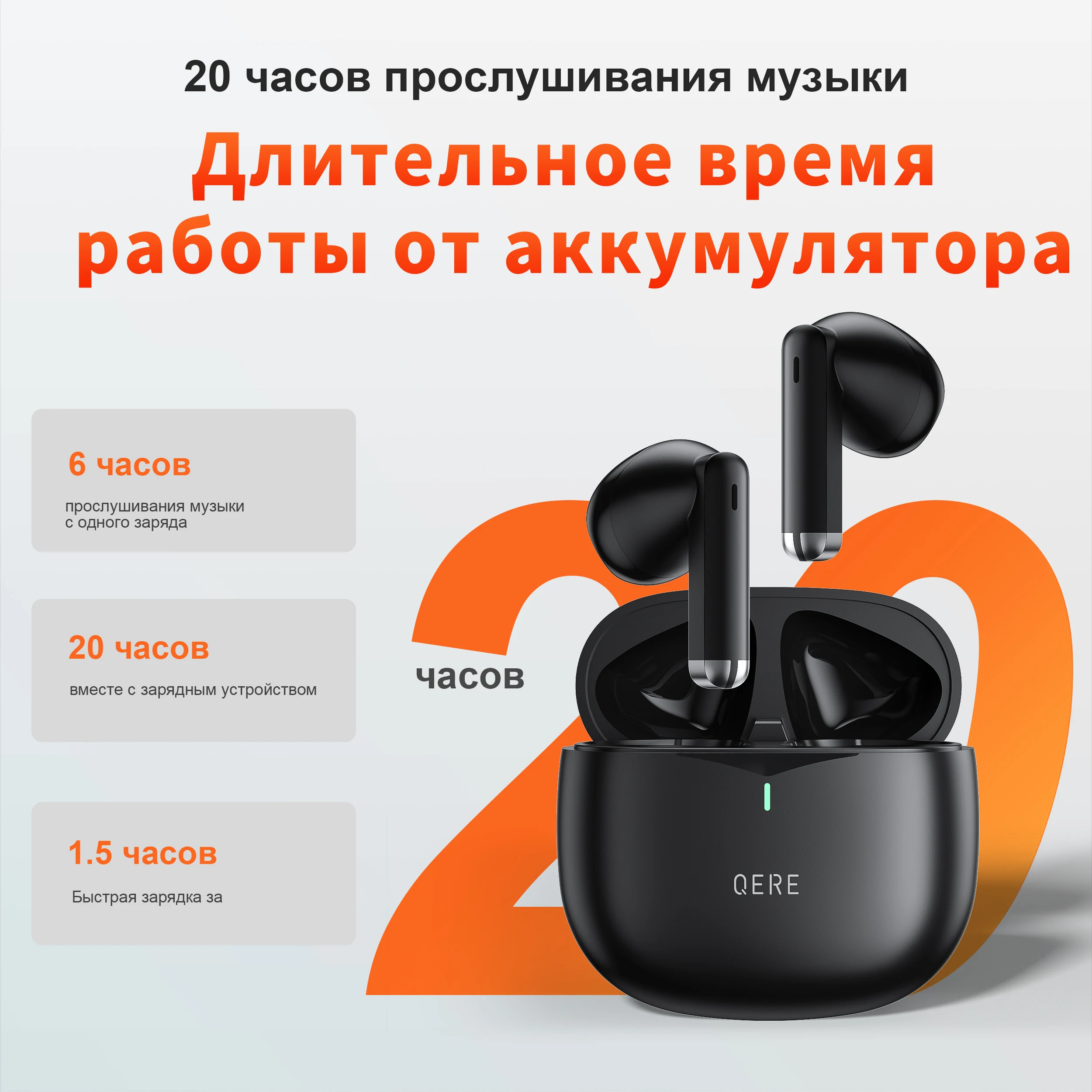 Wireless Headphones,QERE E28,NEW TWS Bluetooth 5.3,HD Microphone,HIFI Earphones,13mm Driver,Low Latency gaming waterproof Earbud