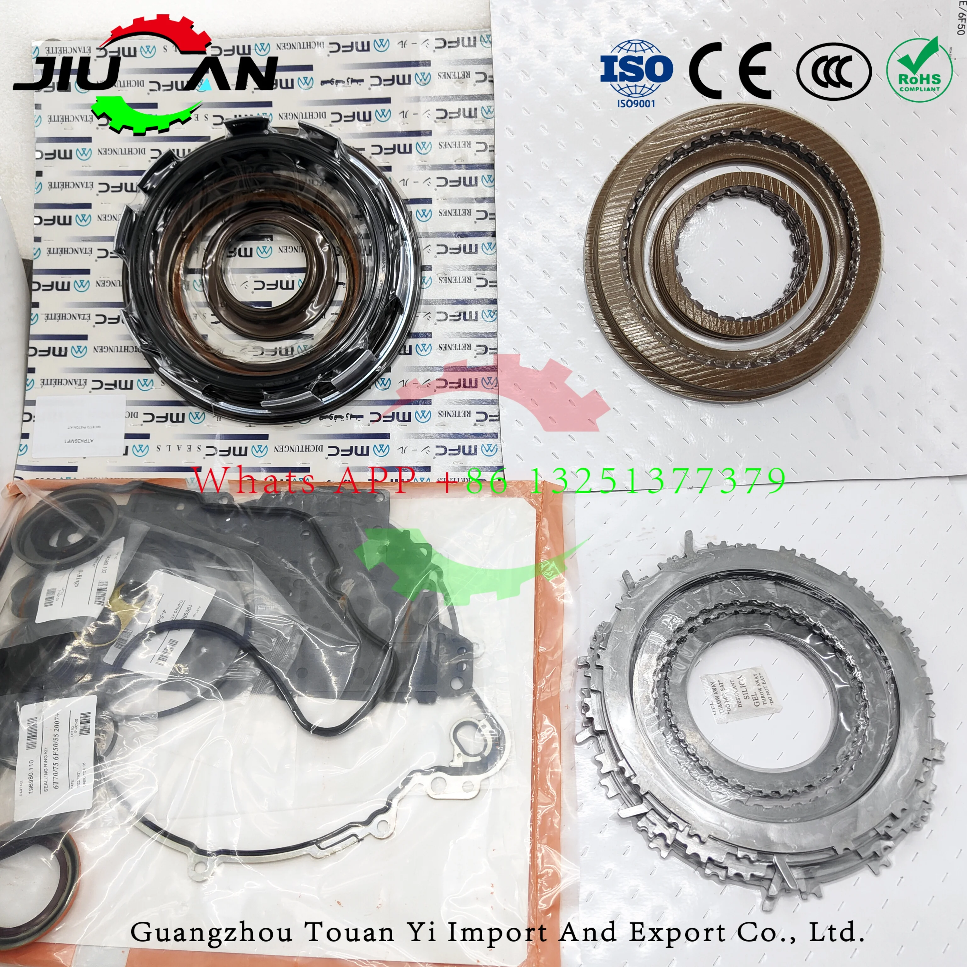 

Friction Steel Plates Piston Kit 6T70 6T75 Auto Transmission Repair Kit For Buick Cadillac Chevrolet