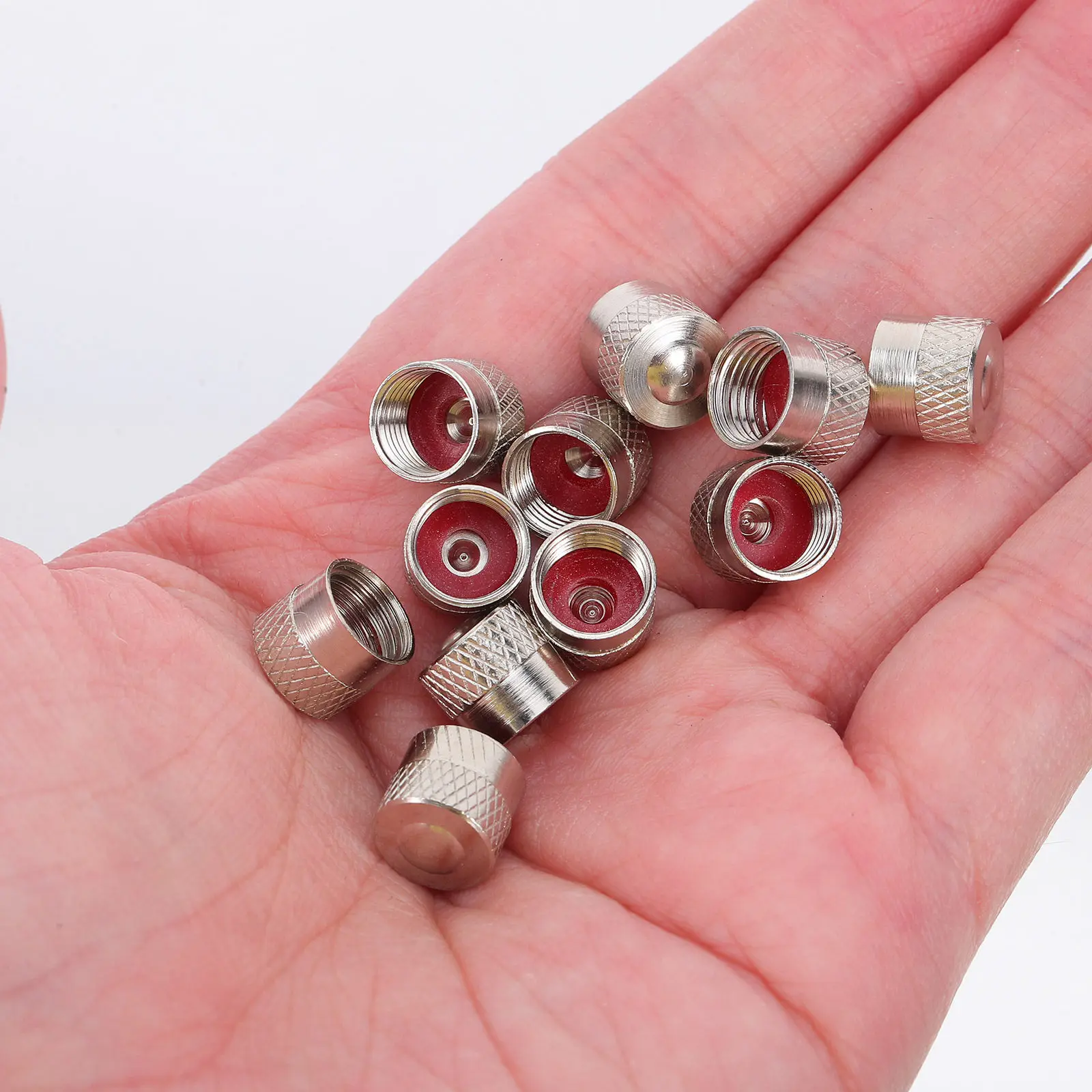 

20Pcs Car Tire Valve Caps Copper Metal Valve Stem Caps 8Mm Universal Tire Stem Dust Covers for Cars Motorcycles Bicycles Trucks