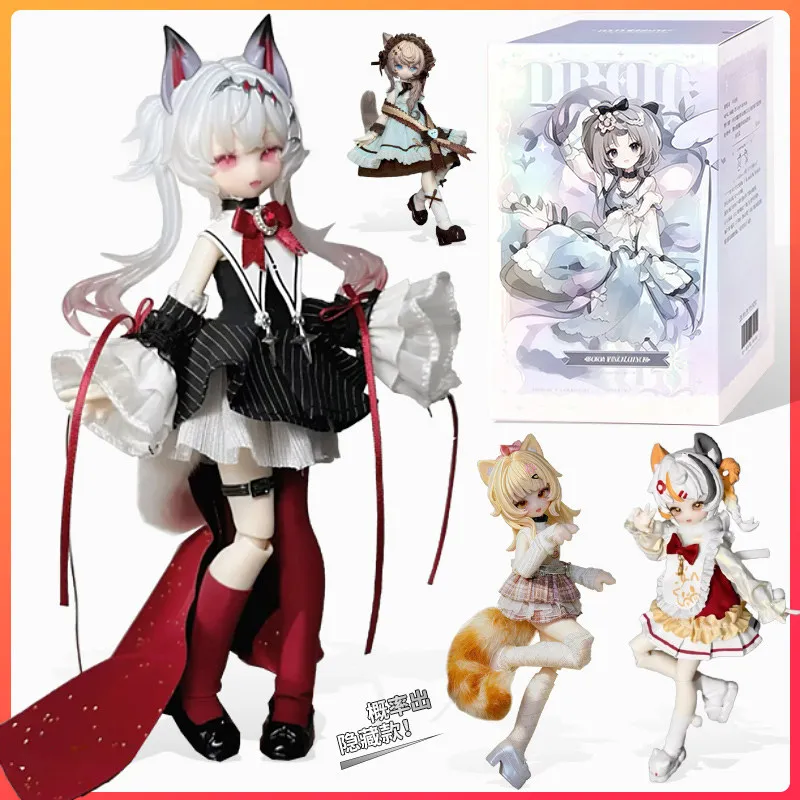 Miao Miao Miao Ci Fang Authentic One Eighth Bjd Blind Box Articulated Action Figure Trendy Toy Desktop Ornament Gift For Women