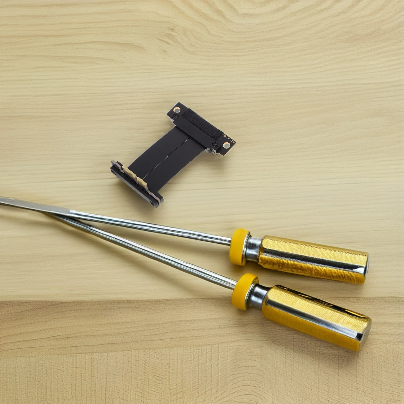 

90 Degree Pcie Riser Cable 5Cm Vertical Mount Gpu Extension Adapter For Mining Rig Graphics Sound Network Cards Pcie 4.0