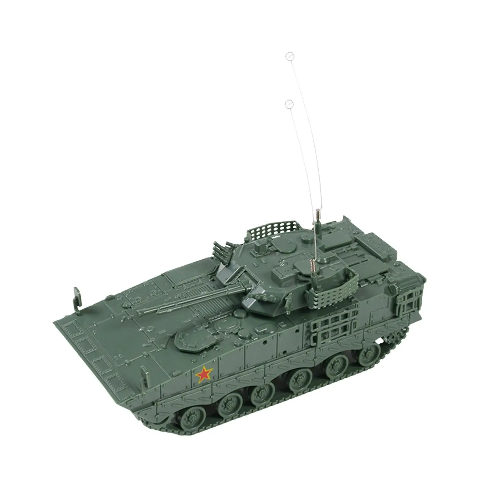 1:72 4D Tank Model edukacyjny zabawki Model budynku zestawy do rotacji fortowe puzzle miniaturowe do kolekcji prezent dla chłopców wyświetlacz dorosłych