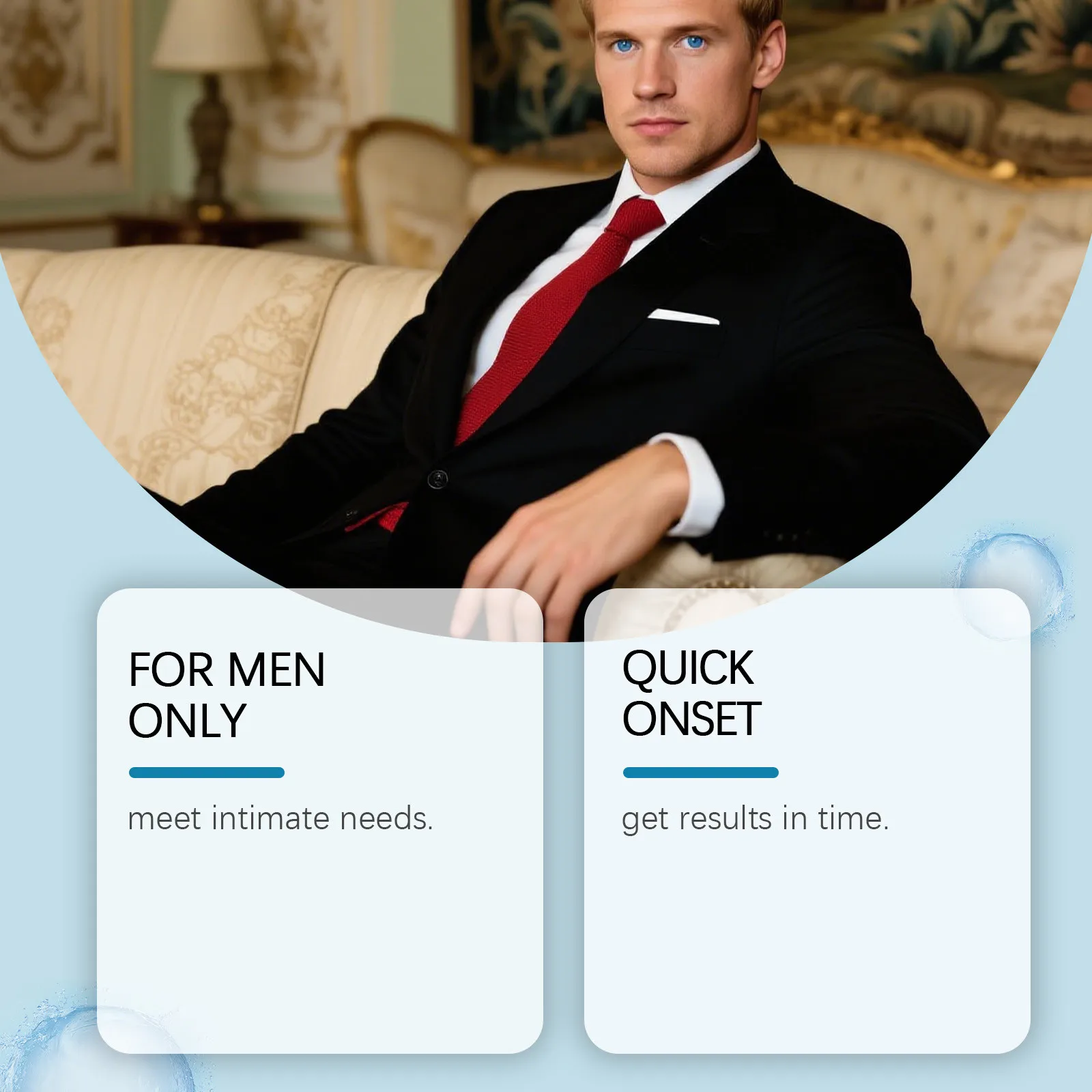 يتم تصميم رذاذ تعزيز الرجال للعناية الخاصة بالرجال. يقدم الأمر تأثيرًا بسرعة ويوفر دعمًا طويلًا للحظة #6