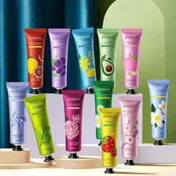 Fruity Flowery Hand Cream Moisturizing Anti-wrinkle Anti Chap Repairing Hands Care Beauty Skincare Hand Creams Sets