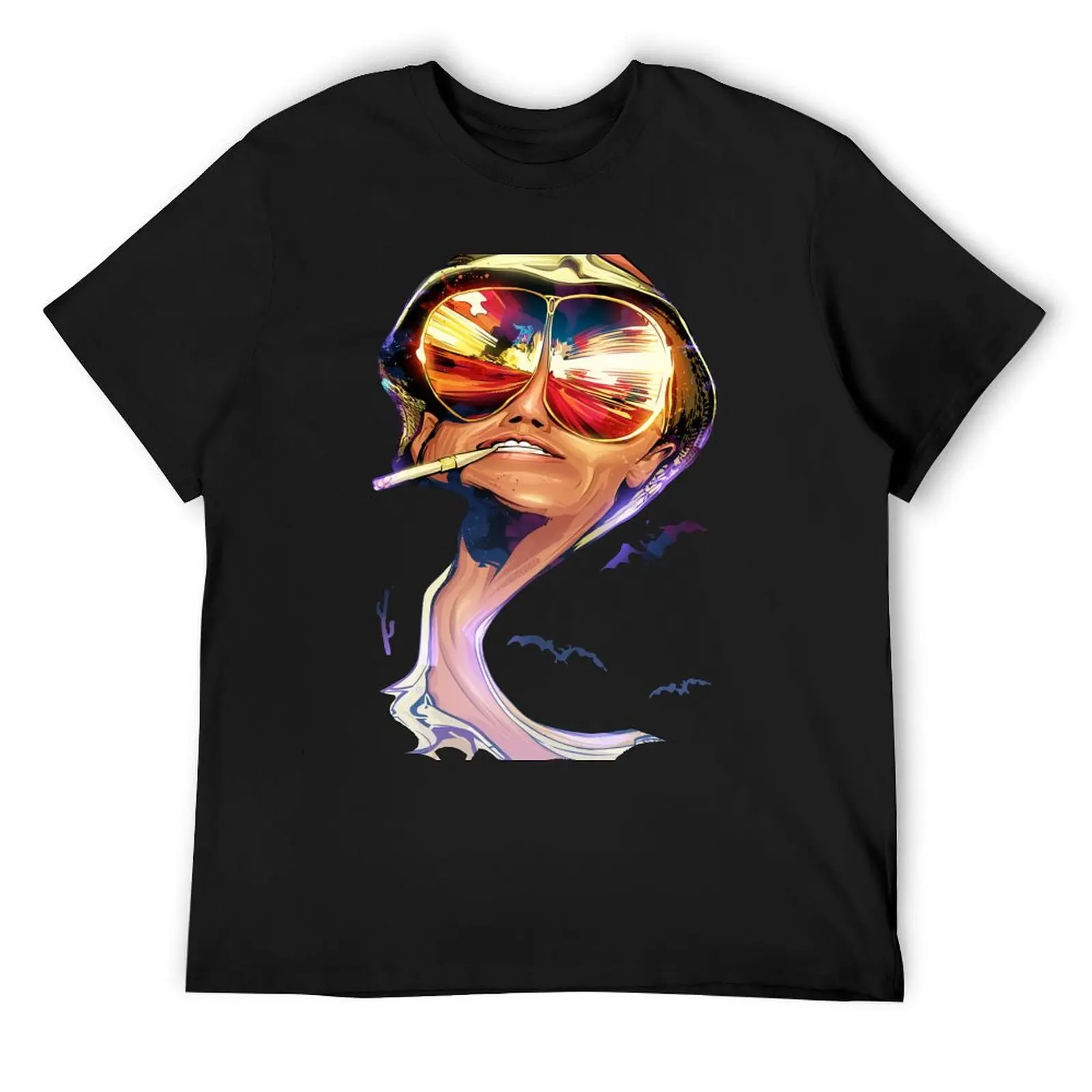

Fear and Loathing T-Shirt plus size tops Aesthetic clothing funny shirt cotton tees Men's t-shirts