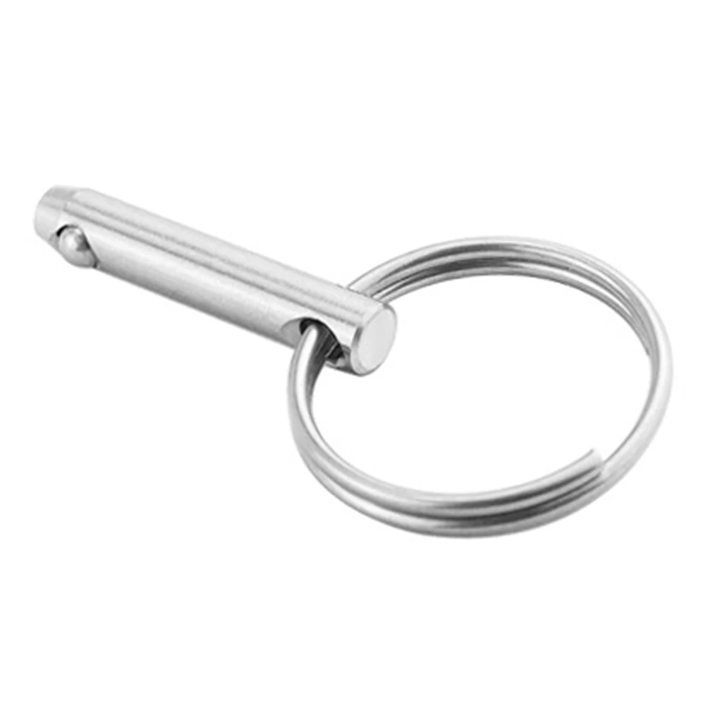 Direct Spring Loaded Balls Safety Pin Packaging Content Rugged Body Construction Safety Pin Shipbuilding Silver