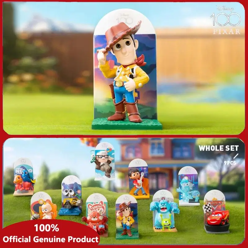 

Disney 100Th Anniversary Pixar Series 100% Original Blind Box Toys Guess Bag Mystery Box Mistery Caixa Action Figure Surpresa
