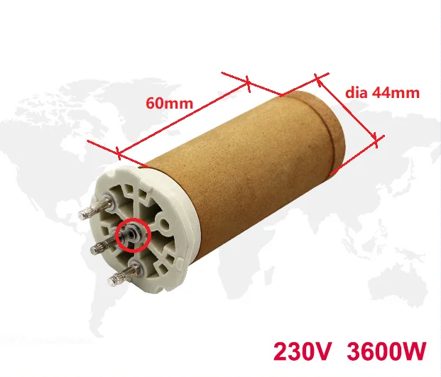 Customizable 132.387 230V 3600W Ceramic Heating Element for Hot Air Heater Blower Plastic Welder