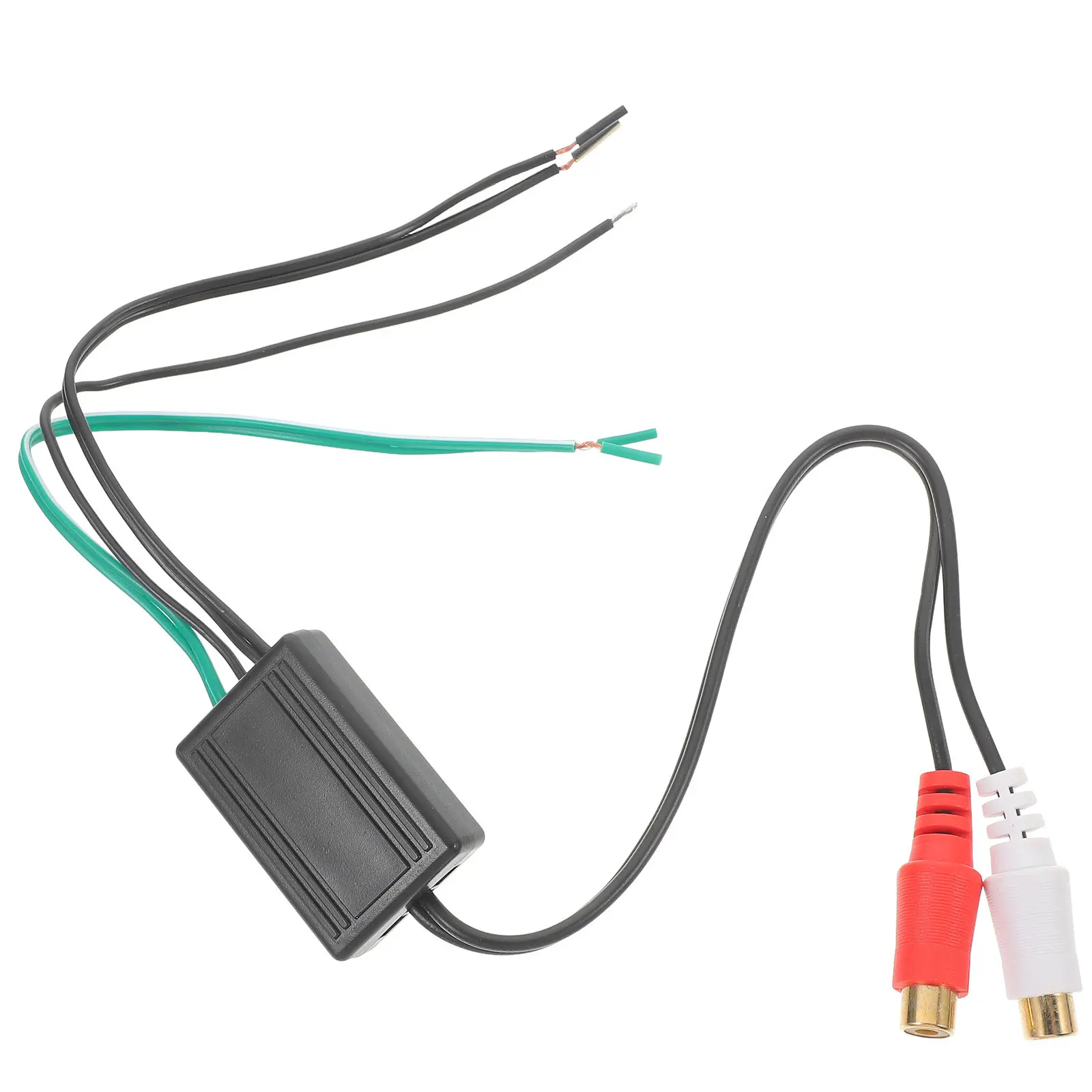 Stereo Audio Cable Car Speaker Cable Replacement High Stability Compatible for Car Subwoofer Speaker System Audio Cables