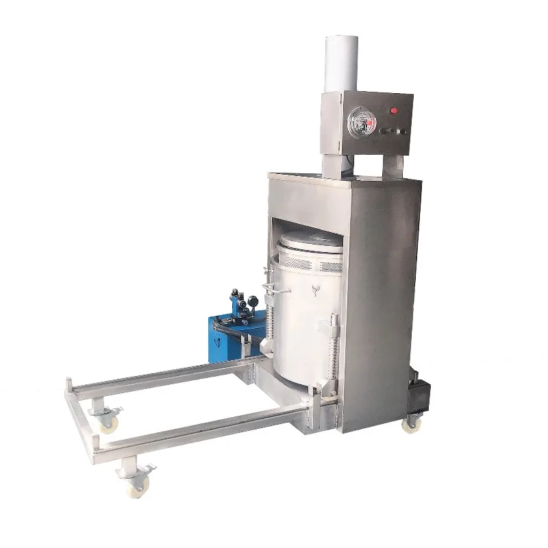 Automatic enzyme rice wine press, fruit juice and wine solid-liquid separation and pressing equipment