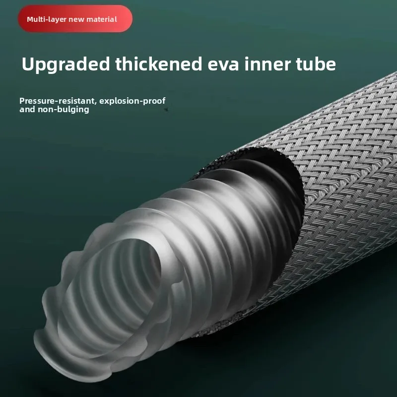 Tuyau de douche à main Anti-enroulement, 1.5/2 mètres, Interface universelle GI/2, Tube de douche Flexible, haute pression, bain-douche, tuyau en Nylon