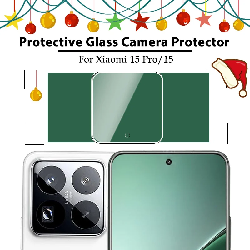 Camera Screen Protector Film For Xiaomi 15 Pro 15Pro Mi15 5G Lens Straight edge Tempered Glass mi15Pro HD Enhanced Display 2024