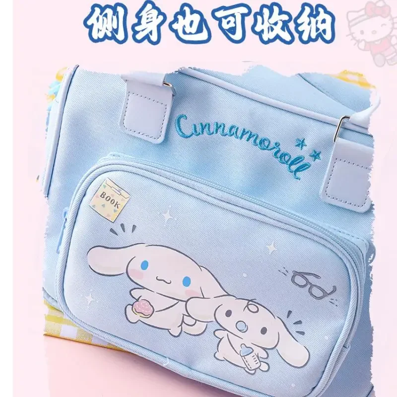 

Fashion Boston Bag Sanriou Kuromi My Melody Spring and Summer Travel Cute Portable Crossbody Large Capacity Cartoon Fashion Gift