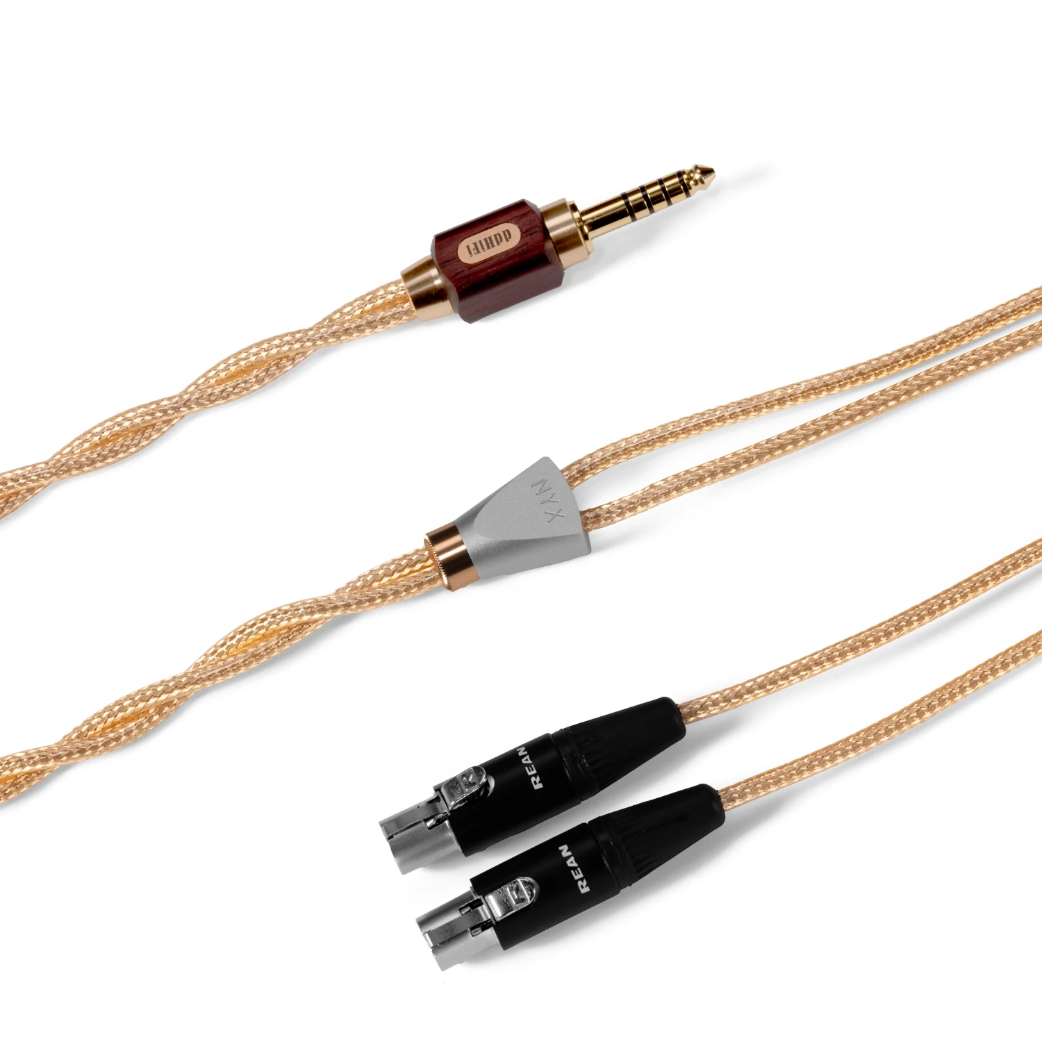 DD ddHiFi BC150G 4,4 mm gebalanceerde hoofdtelefoon-upgradekabel Zilver OCC koperen zwevende afscherming voor Sennheiser Focal AT Sony & meer