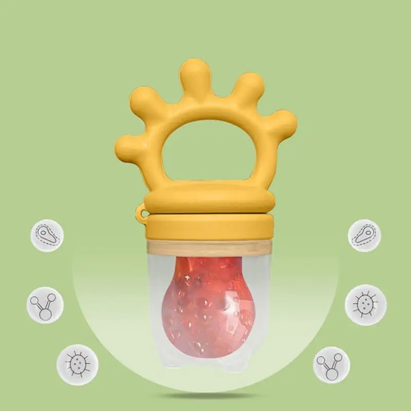 

Reusable Silicone Nipple Teething Toy Baby Fruit Feeder Vegetable Complementary Pacifier For Fresher Fruit Kids Feeding Supplies