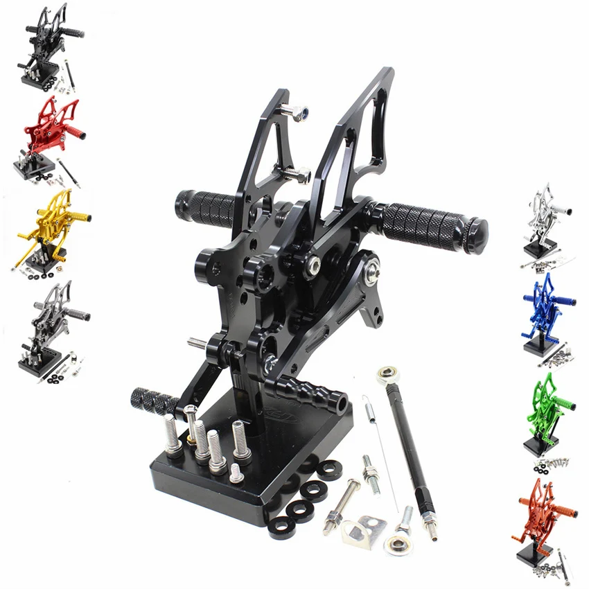 

Motorcycle Rear sets Foot Pegs Pedal Footrest Assembly Suitable For Yamaha YZF R3 MT03 2014-2019 R25 2014-2020 MT25 2015-2020