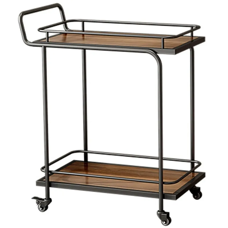 Electric Metal Commercial Hotel Restaurant Household Mobile Cart Trolley with European Design