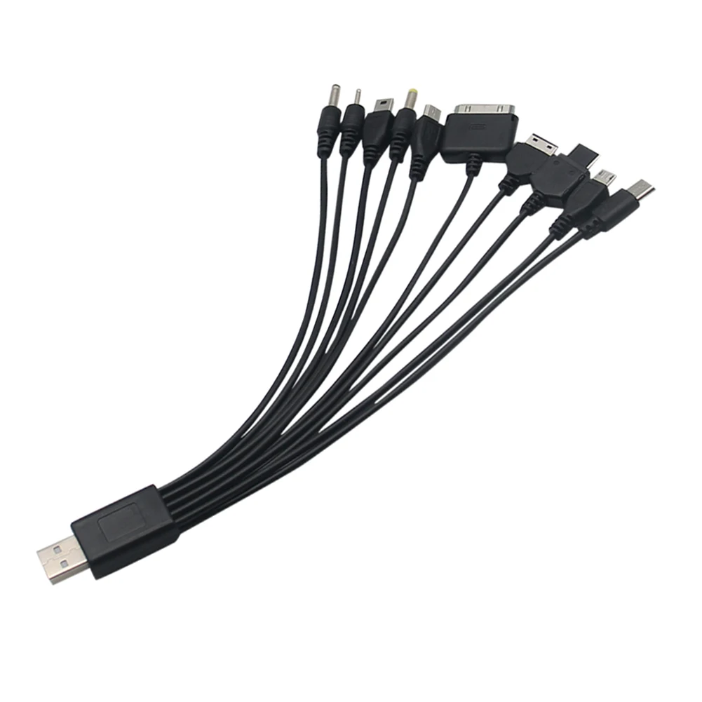 10 in 1 Multi Charger Cable Micro USB multi Charger usb cables for mobile phones cord for KG90 Sony phone SAMSUNG Tablets