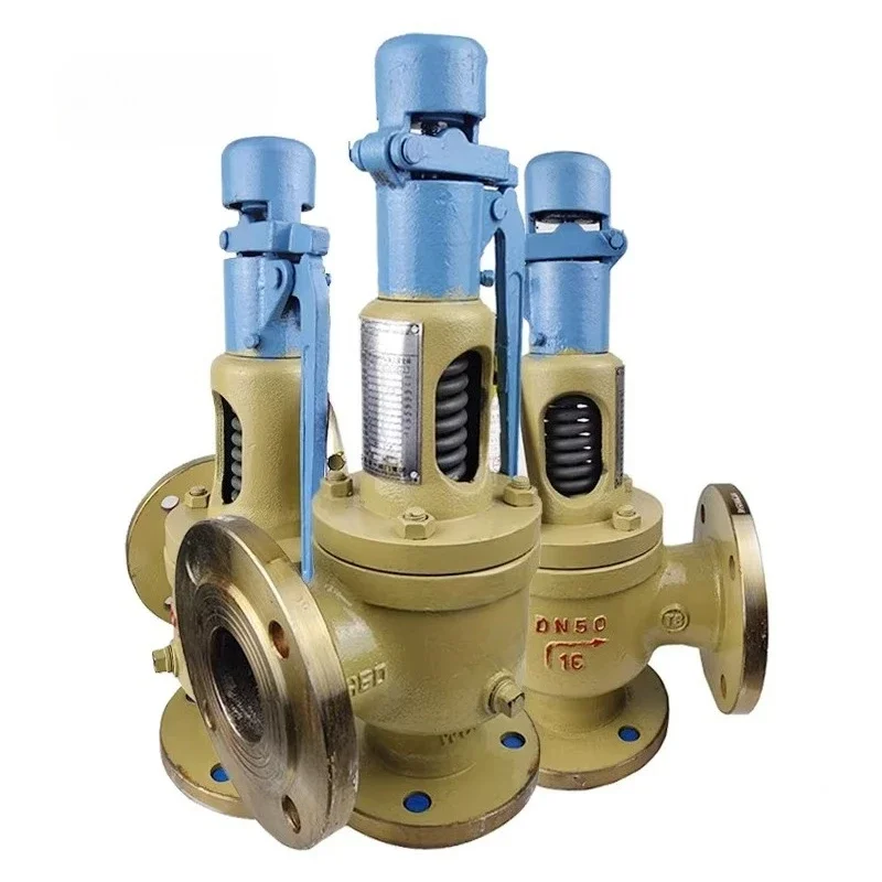 A48Y-16/25/40C DN50 Safety Valve Full Open Flanged Cast Steel Steam Boiler Valve