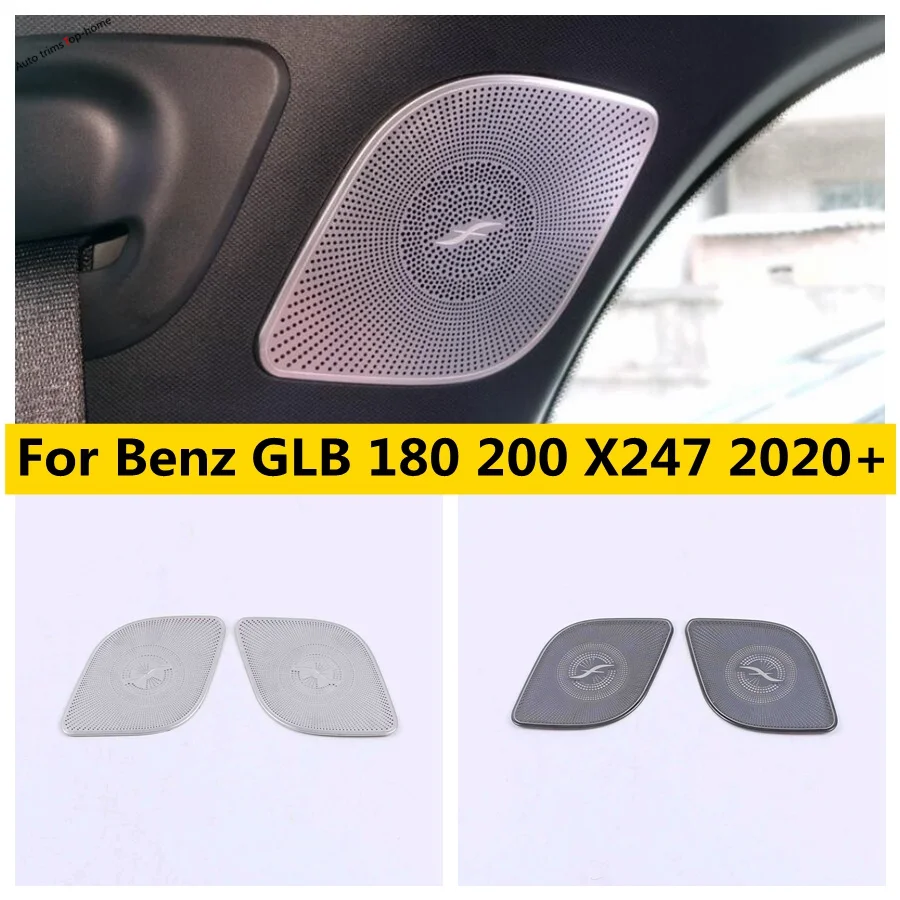 

Inner Window Pillar C Stereo Speaker Audio Loudspeaker Sound Frame Cover Trim Fit For Mercedes-Benz GLB 180 200 X247 2020 - 2024