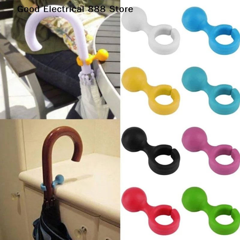 【G】1pc Portable Easy-to-Use Desk Or Table Clip Walking Stick Cane Holder On Table Rest Umbrella Hanger Phone Support Stand