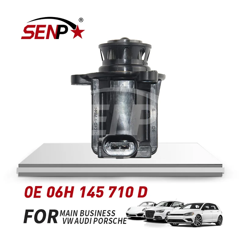 SENP High Quality Turbo Diverter Valve Bypass Electric for Audi A4 VW 2.0T OEM 06H145710D