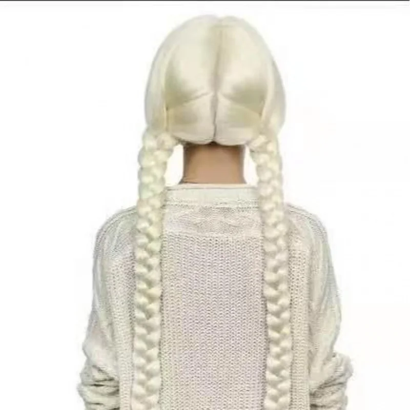 

Аниме Парик Версия Косплей Замороженный Хвост Костюм Парик Большая Коса