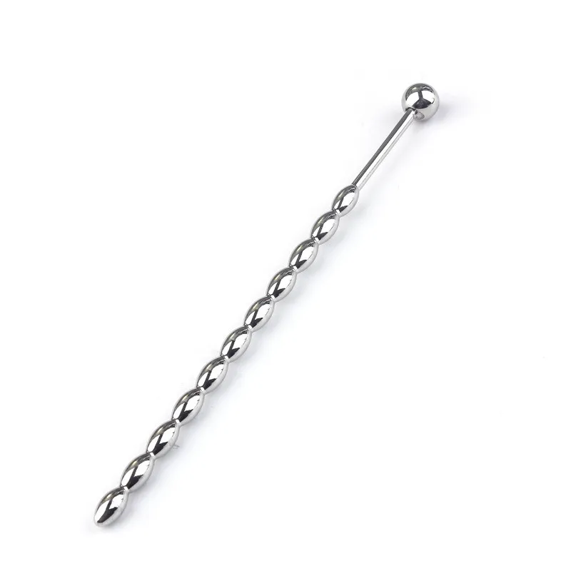 Male Stainless Steel Urethral Plug Urethral Dil Sounding Penis Plug Urethra Stimulate Dilator Masturbation Rod Sex Toys For Men