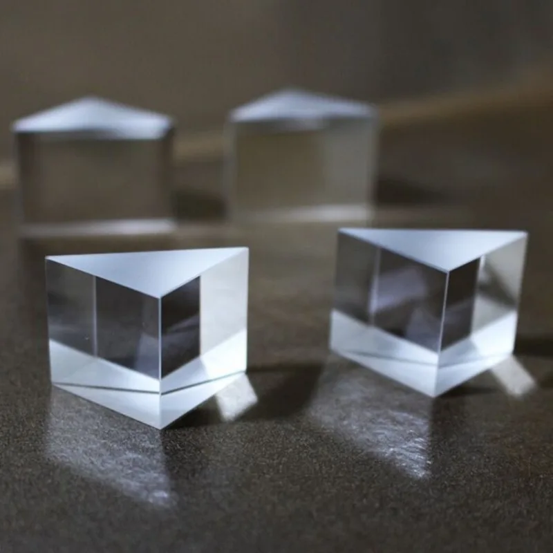 Specialized Right Angle Reflecting Prisms 20Mm Optical Glass Triangular Prism H-K9L External Reflecter Mirror Set of 2