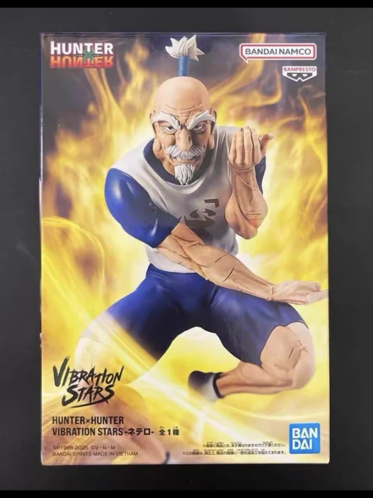 En Stock BANDAI HUNTER HUNTER VIBRATION STARS Aizakku Netero Meruem modèle d'action Anime chaud cadeaux Figurines à collectionner pour les enfants