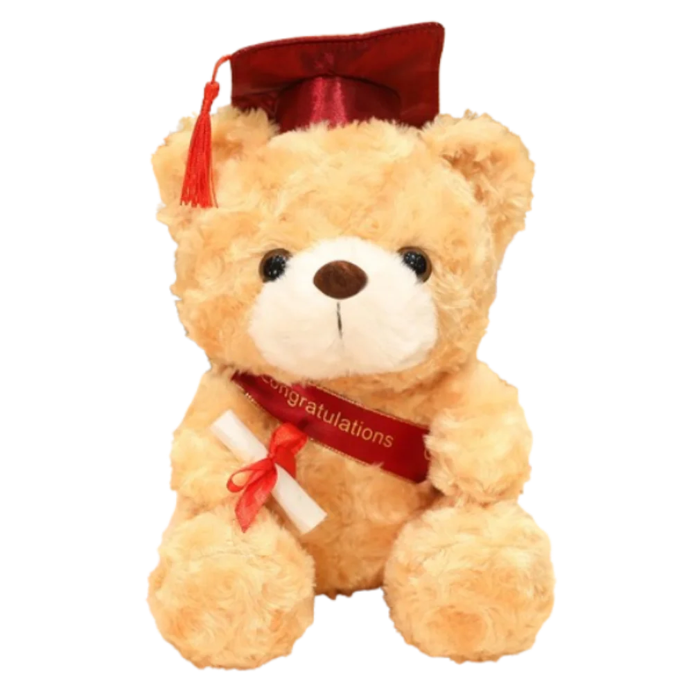 

23/28 см докторская кепка, выпускной медведь, кукла, мягкий милый бакалаврский медведь, плюшевая игрушка, мягкая кукла-медведь, животное для студентов, детей