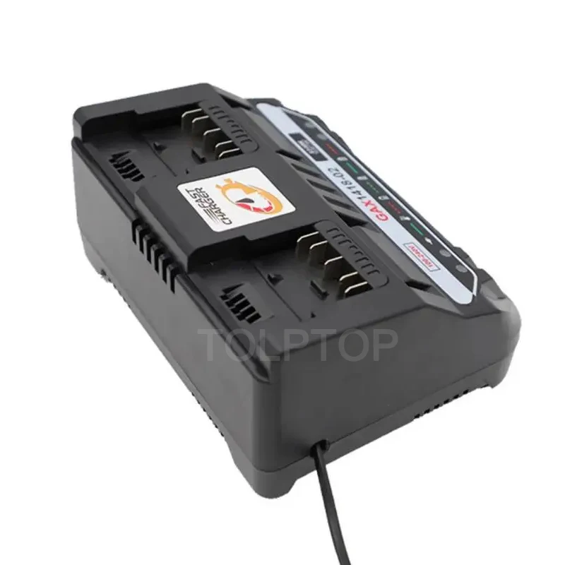 Imagem -03 - Carregador de Bateria Duplo para Bosch Carregador de Bateria Li-ion com Porta Usb 4a 14.4v 18v Bat618 Bat614 Bat609 Gax141802