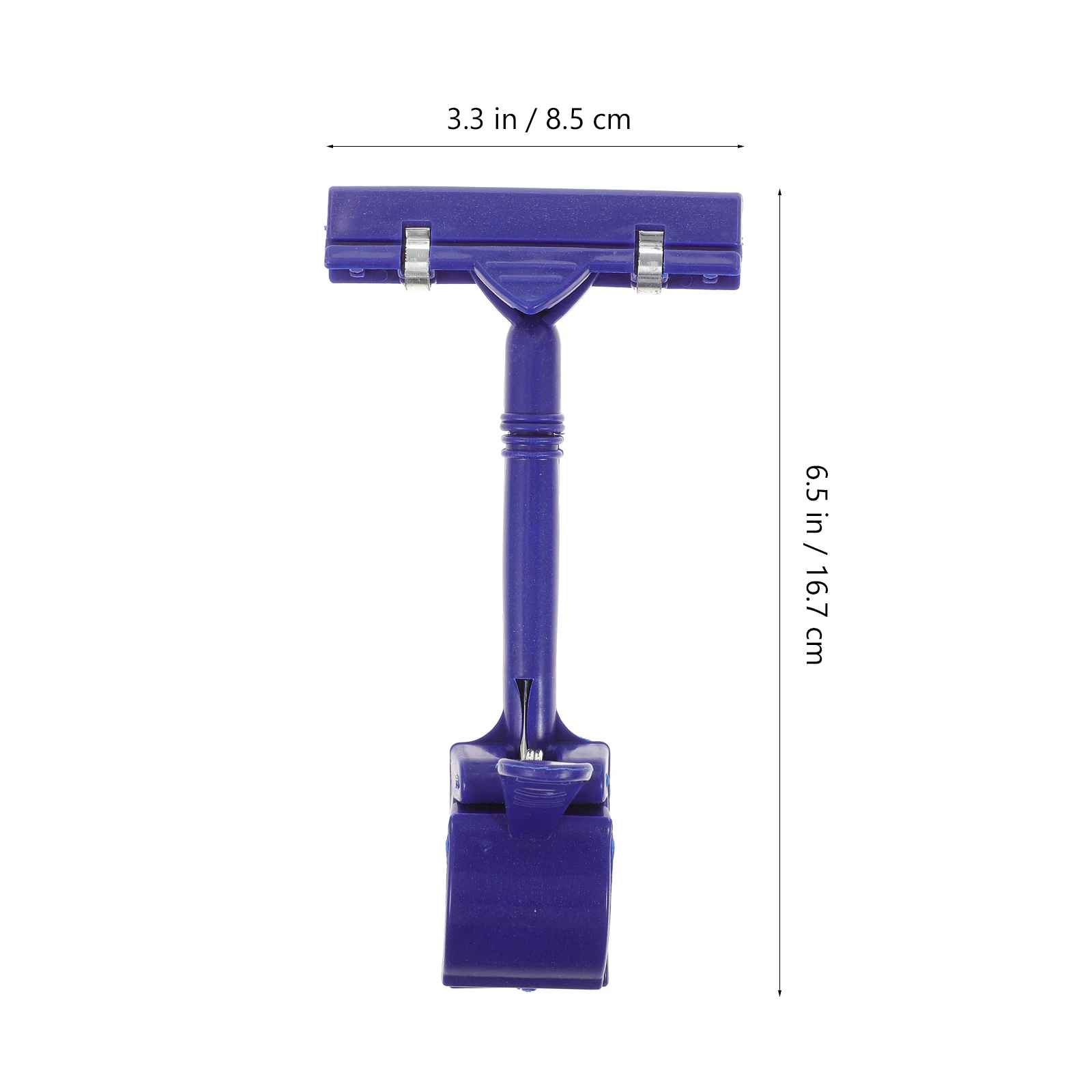 

5pcs Plastic Sign Holders Merchandise Clips For Shelf Label Price Tag Holder Card Clip Paper Stand Small Sign Holder Store