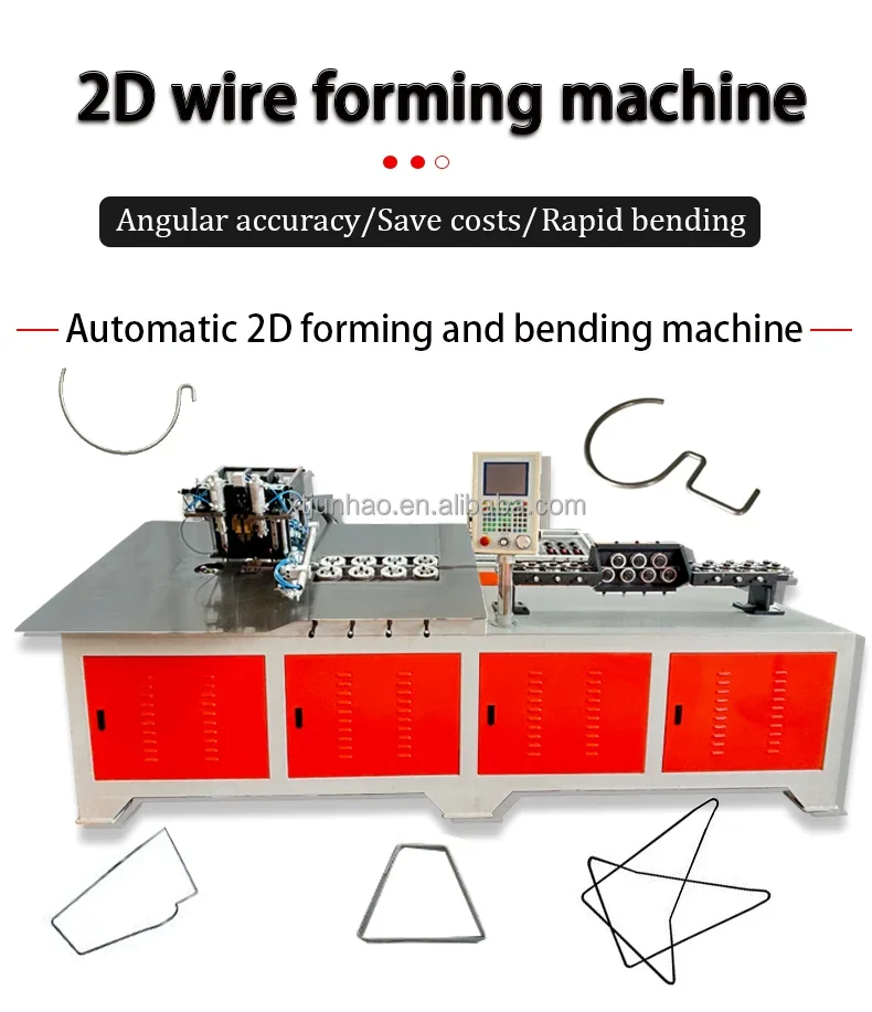 Hot sale multifunctional storage shelves sundry rack making machine 2D wire bending machine