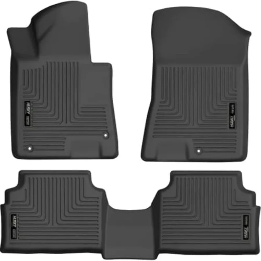 

Weatherbeater Floor Mats for 2020-2025 Sonata Excludes Hybrid and 2021-2025 Kia K5 Front Wheel Drive Front 2nd Row 3-Piece Set