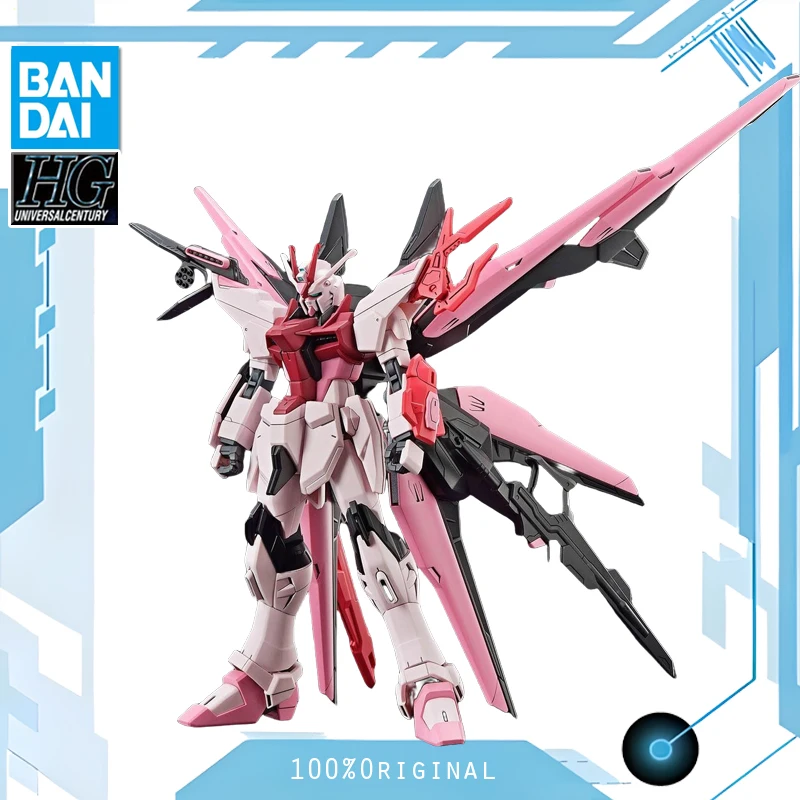 BANDAI Anime HG 1/144 GUNDAM PERFECT STRIKE FREEDOM ROUGE Model Kit Robot Quality Assembly Plastic Action Toys Figures Gift