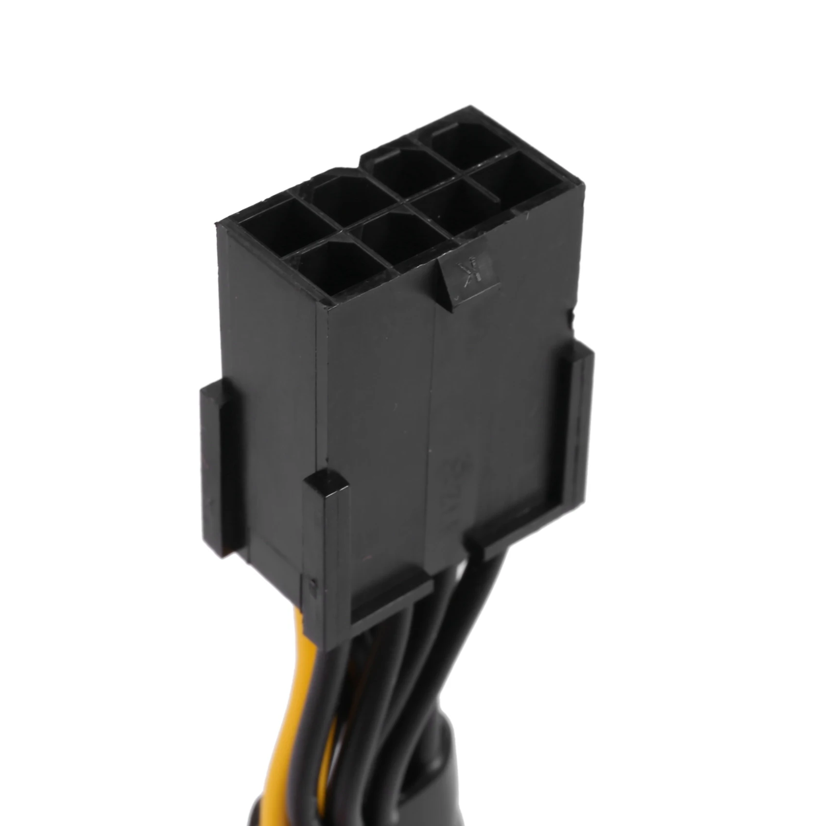 16PCS GPU Pcie 8 Pin Female To Dual 2X 8 Pin (6+2) Male PCI Express Power Adapter Braided Y-Splitter Extension Cable