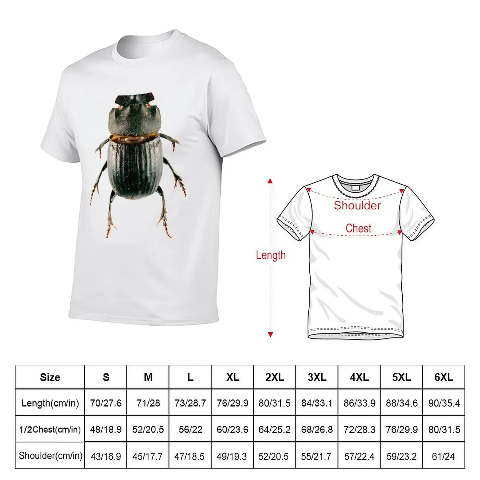 Dung Beetle T-Shirt animal prinfor boys vintage anime shirt mens vintage t shirts