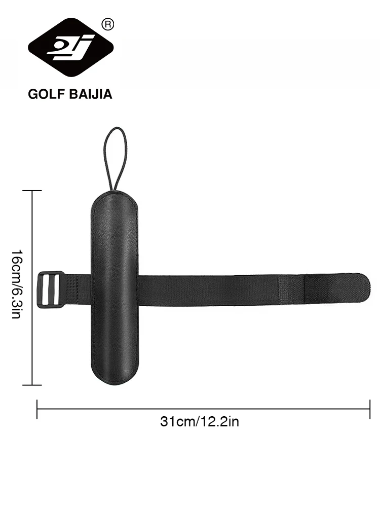 BAIJIA Ayuda entrenamiento Swing Golf, muñequera Golf, Corrector banda, herramientaentrenamiento Swing Golf,