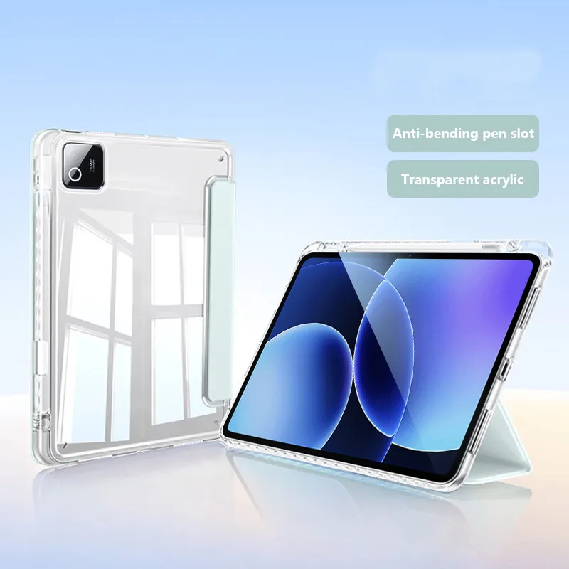 

Прозрачный жесткий акриловый чехол для Xiaomi Pad 8 8Pro 11,2 дюйма 2025 8Pro 7 7Pro 6 6Pro 5 5Pro 11 Redmi Pad 2 SE 11 8,7 K Pad 8,8