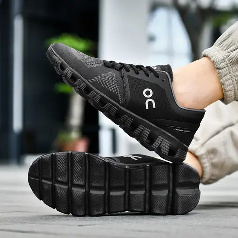 Men's Breathable Casual Sneakers Air Mesh Running Shoes Lightweight Summer Outdoor Sports Zapatillas for Male Large Size 39-46