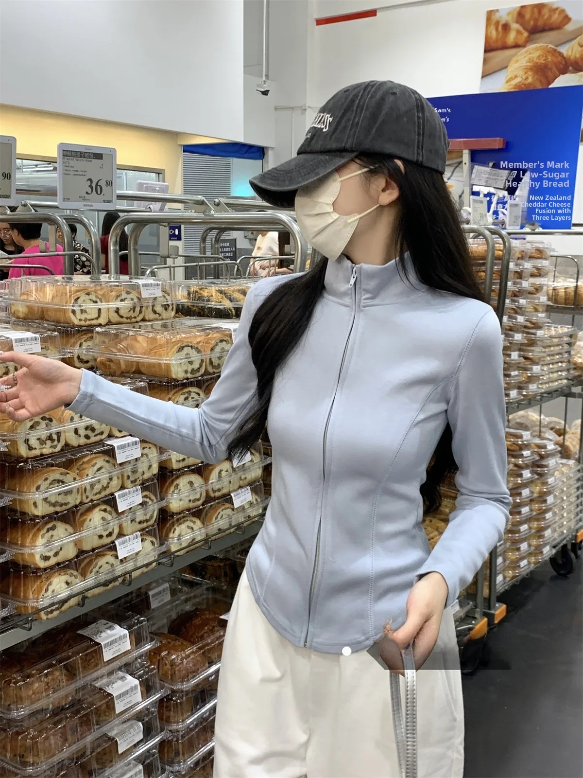 

Slimming Effect Sports Yoga Outerwear f High Collar Fibone Design Women's Winter Hooded Jaet Long Sve Zipper Closure