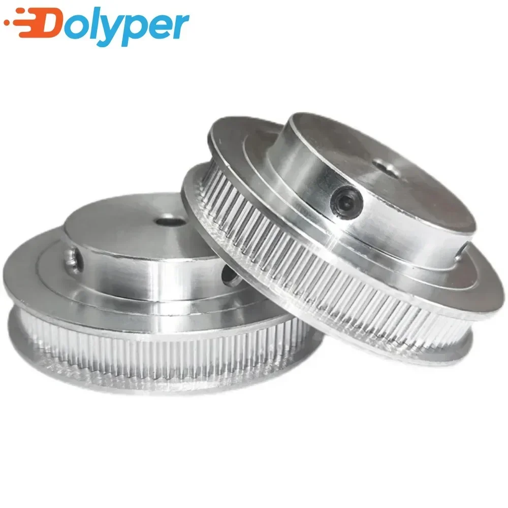 1PCS V2.4 5/8mm Bore 80T GT2 Pulley Synchronous Wheel GT2 Timing Belt Pulley 80 Teeth For Voron 2.4 3D Printer 6mm Width Belt