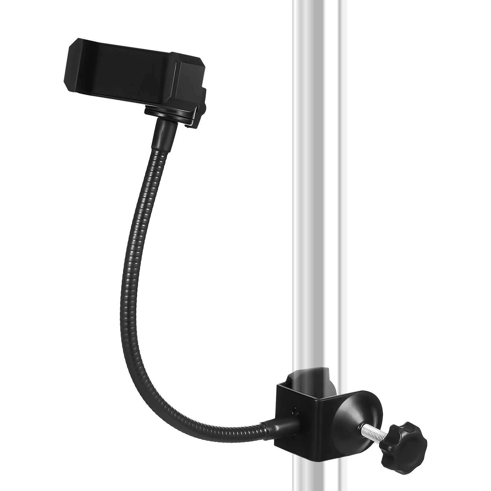 

1 set 1 Set Mic Stand Phone Holder Metal Sturdy Rotating Adjustable Clamp For Guitar Tablet Cellphone Microphone Stand Mount
