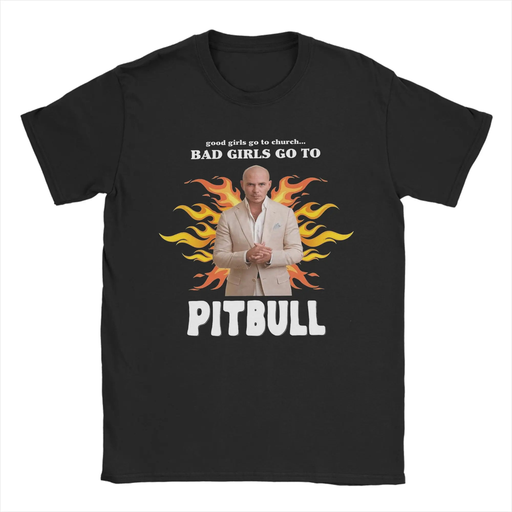 

Men Pitbull Singer Concert Quotes T Shirt 100% Cotton Clothing Fashion Short Sleeve Round Neck Tees Summer T-Shirts