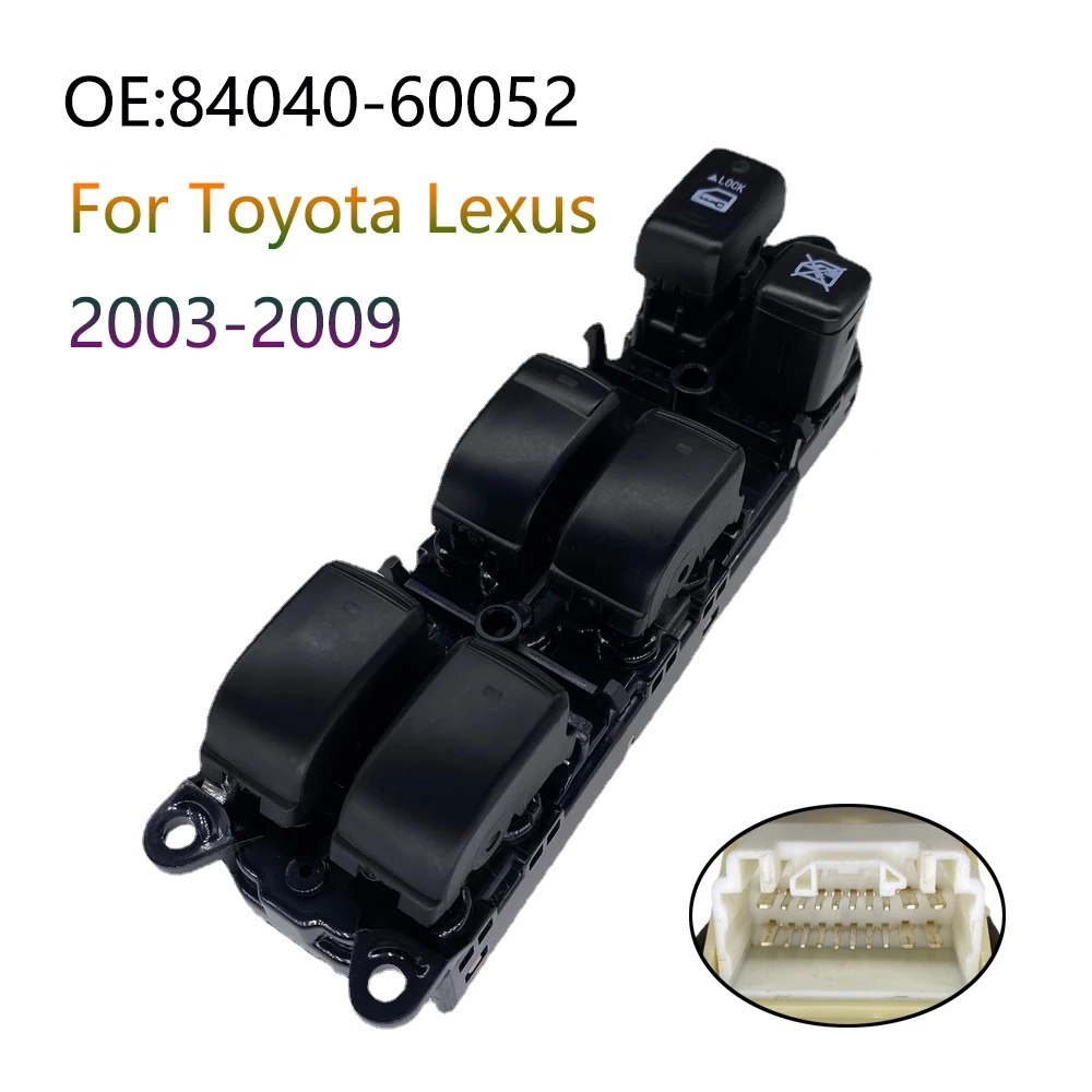 

Электрический переключатель стеклоподъемника, детали кнопки для Lexus 330/350 RX400H Toyota Land Cruiser Prado, автомобильные аксессуары BL4E-66-350A