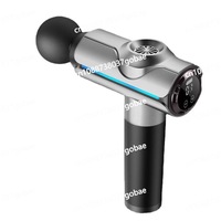Fascia Gun Professional Level Silent LCD Variable Frequency Massage Gun Electric Gym High-frequency Vibration Universal Massager